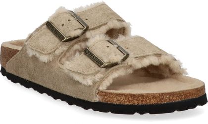 Birkenstock ARIZONA SHEARLING Damen-Hausschuhe 420302000003 (Beige)