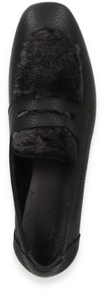 Arche SADOKA Damen-Slipper aus Leder 100001000063 (Schwarz)