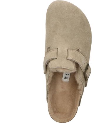 Birkenstock BOSTON VL SHEARLING Damen-Hausschuhe 420302000004 (Beige)