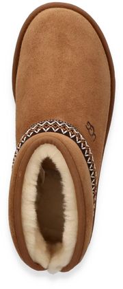 UGG CLASSIC MINI CRESCENT Damen-Winterboots 192222000031 (Chestnut)