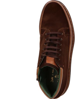 Galizio Torresi Herren-Schnürschuhe aus Leder 212202000020 (Braun)