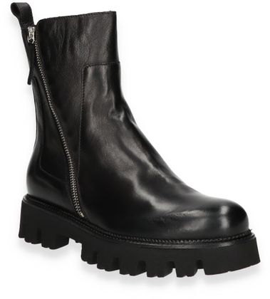 Konstantin Starke Damen-Boots aus Leder 102001000072 (Schwarz)