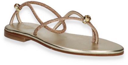 Phillip Hardy Damen-Zehentrenner 189901000002 (Gold)