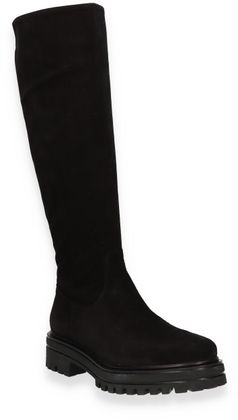 Shirley Mae Damen-Stiefel 195002000000 aus Leder (Schwarz)