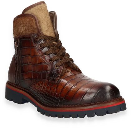 Phillip Hardy Herren-Boots mit Lammfell 291285000000 (Mittelbraun)