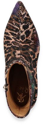 Rise Damen-Stiefeletten 106989000000 (Rosa/Schwarz)