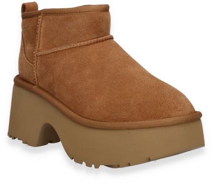 UGG CLASSIC ULTRA MINI NEW HEIGHTS Damen-Winterboots 192222000034 (Hellbraun)