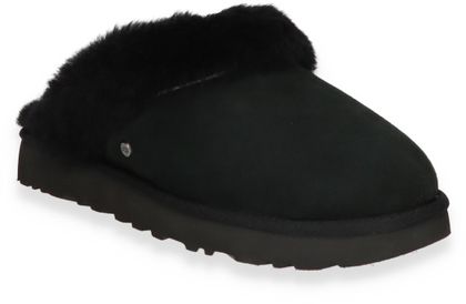 UGG CLASSIC SLIPPER 2 Damen-Hausschuh aus Leder 420002000001 (Schwarz)