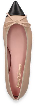 Pretty Ballerinas ELLA Ballerinas für Damen 103381000011 (Beige/Schwarz)