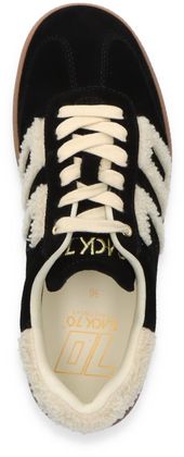 Back 70 Damen-Sneaker mit Teddyfell 101082000002 (Schwarz)