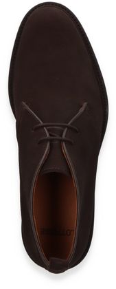 Lottusse BALTIMORE Herren-Schnürboots aus Leder 212202000021 (Dunkelbraun)