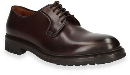 Lottusse Herren-Schnürschuhe aus Leder 240201000005 (Dunkelbraun)