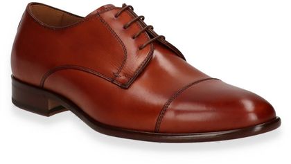 Antony van Diyck Herren Schnürrschuhe aus Leder 232221000005 (Mittelbraun)