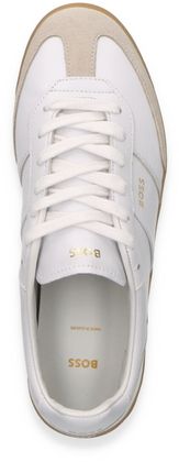 BOSS BRENTA Damen-Sneaker aus Leder 101701000110 (Weiß)