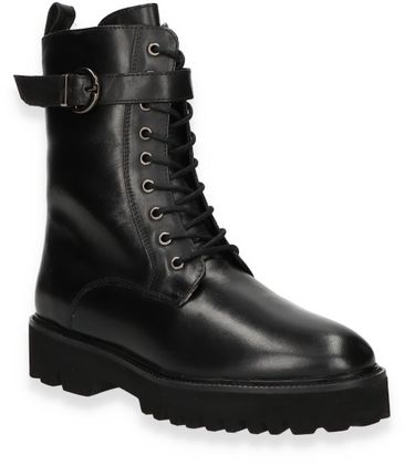 Ralph Harrison ELISA Damen-Boots mit Lammfell 192001000031 (Schwarz)