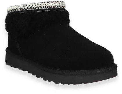 UGG CLASSIC ULTRA MINI MAXI CURLY Damen-Boots mit Warmfutter 192002000019 (Schwarz)