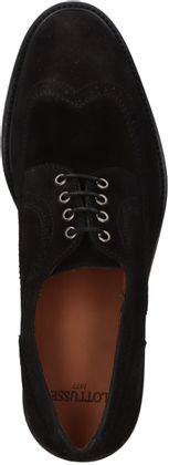 Lottusse Herren-Schnürschuhe aus Leder 240002000001 (Schwarz)