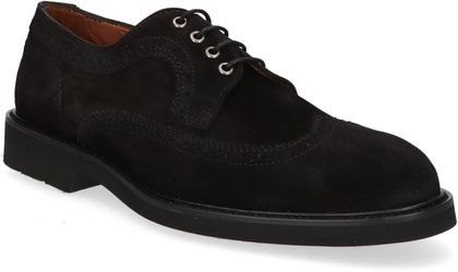 Lottusse Herren-Schnürschuhe aus Leder 240002000001 (Schwarz)