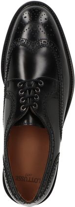 Lottusse Herren-Schnürschuhe aus Leder 243001000006 (Schwarz)