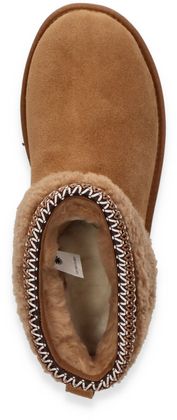 UGG CLASSIC ULTRA MINI MAXI CURLY Damen-Winterboots 192222000032 (Cognac)