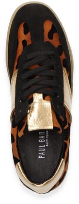 Paul Barritt Damen-Schnürschuhe mit Leo-Print 101082000004 (Bunt)