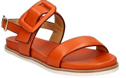 Trumans Damen-Sandalen 184391000000 aus Leder (Orange)