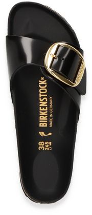 Birkenstock MADRID BIG BUCKLE Damen-Pantoletten 591003000000 (Schwarz)