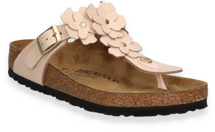 Birkenstock GIZEH FLOWER EMBELLISHMENT Damen-Zehentrenner 591591000007 (Rosa)