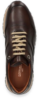 Lottusse Herren-Sneaker aus Leder 244201000018 (Schwarz)