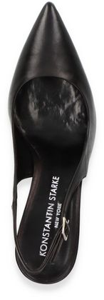 Konstantin Starke Damen-Slingpumps aus Leder 133001000000 (Schwarz)