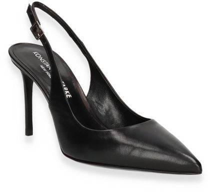 Konstantin Starke Damen-Slingpumps aus Leder 133001000000 (Schwarz)