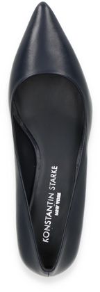 Konstantin Starke Damen-Pumps aus Leder 121101000002 (Dunkelblau)