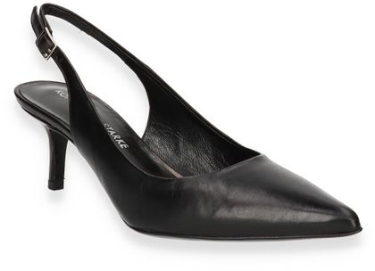 Konstantin Starke Damen-Slingpumps aus Leder 130001000015 (Schwarz)