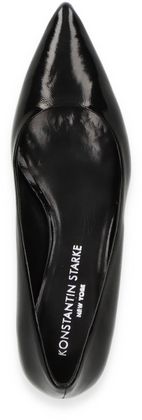 Konstantin Starke Damen-Pumps 121003000007 aus Leder (Schwarz)