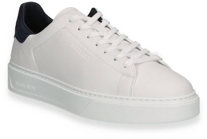 Woolrich Herren-Sneaker aus Leder 244781000055 (Weiß/Dunkelblau)