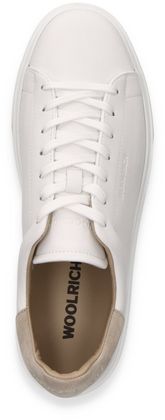 Woolrich Herren-Sneaker aus Leder 244781000056 (Weiß/Beige)