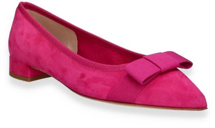 Shirley May Damen-Ballerinas aus Leder 103592000010 (Pink)