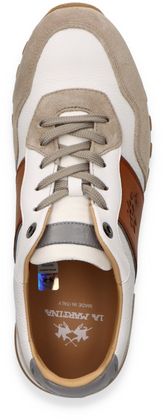 La Martina Sneaker für Herren 244781000041 (Weiß/Beige)