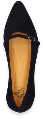 Trumans Damen-Ballerinas 103102000020 (Dunkelblau)