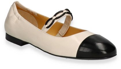 Trumans Damen-Ballerinas 103381000012 (Beige/Schwarz)