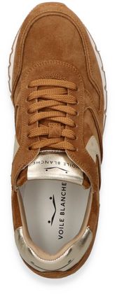 Voile Blanche JULIA Damen-Sneaker 101222000024 (Mittelbraun)
