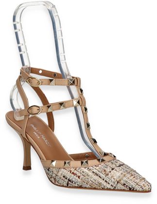 Phillip Hardy Damen-Slingpumps 132387000000 (Beige/Bunt)