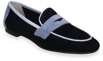 Phillip Hardy KIRA Damen-Slipper aus Leder 103182000000 (Blau)