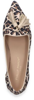 Phillip Hardy PISA Damen-Ballerinas aus Leder 103382000006 (Beige/Braun)