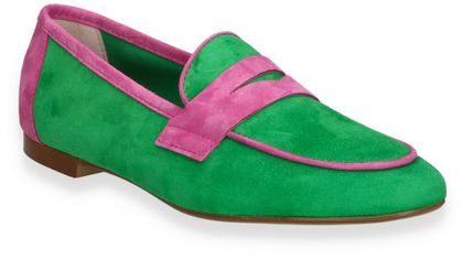 Phillip Hardy IRIS Damen-Slipper 103682000001 (Grün/Rosa)