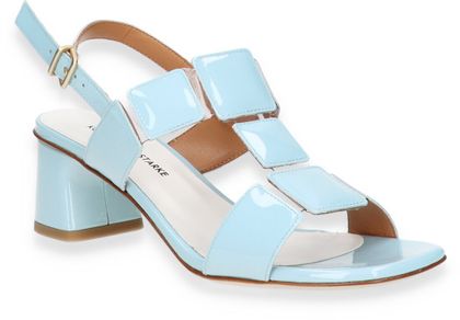 Konstantin Starke Damen-Sandaletten aus Leder 185143000000 (Hellblau)
