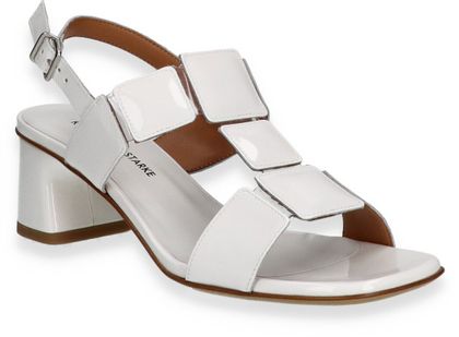 Konstantin Starke Damen-Sandaletten aus Leder 185703000000 (Weiß)
