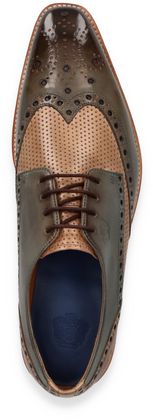 Melvin & Hamilton MARTIN Herren-Schnürschuhe 233681000000 (Oliv/Braun)