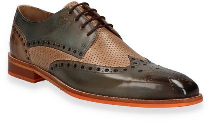 Melvin & Hamilton MARTIN Herren-Schnürschuhe 233681000000 (Oliv/Braun)