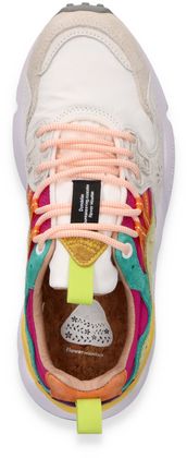 Flower Mountain YAMANO Damen-Sneaker 101782000017 (Weiß/Bunt)